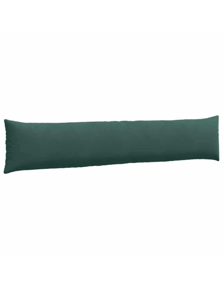 Cuscini da Divano 2 pcs Verde scuro 200 x 40 cm