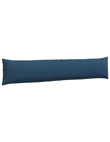 Cuscini da Divano 2 pcs Blu 200 x 40 cm Tessuto