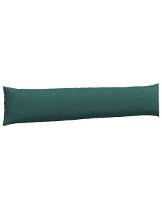 Cuscini da Divano 2 pcs Verde Scuro 200 x 40 cm Tessuto