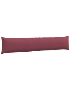 Cuscini da Divano 2 pcs Rosso Vino 200 x 40 cm Tessuto