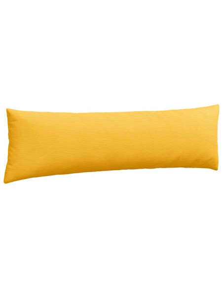 Cuscini da Divano 2 pcs Giallo Chiaro 145 x 40 cm