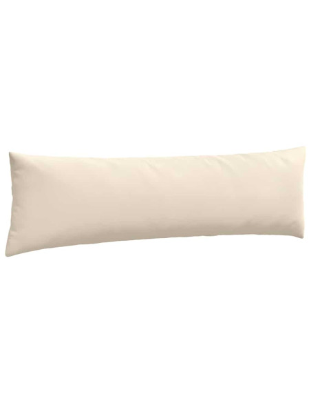 Cuscini da Divano 2 pcs Beige 145 x 40 cm Tessuto