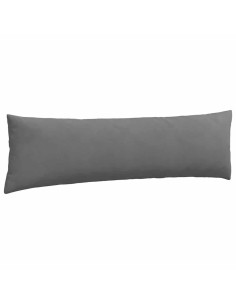 Cuscini da Divano 2 pcs Grigio scuro 145 x 40 cm Tessuto