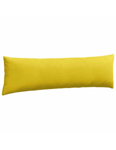 Cuscini da Divano 2 pcs Giallo 145 x 40 cm Tessuto in Cords
