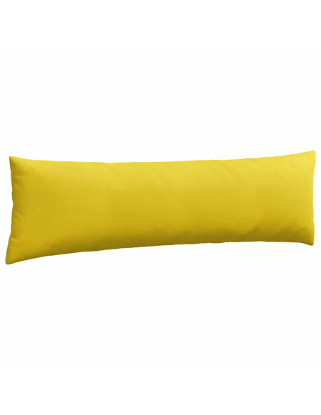 Cuscini da Divano 2 pcs Giallo 145 x 40 cm Tessuto in Cords
