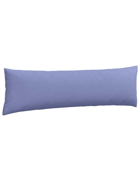 Cuscini da Divano 2 pcs Blu 145 x 40 cm Tessuto