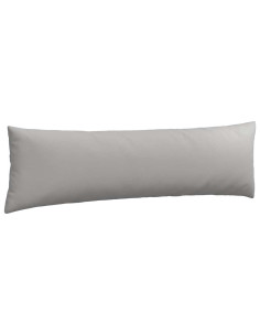 Cuscini da Divano 2 pcs Grigio 145 x 40 cm Tessuto