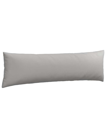 Cuscini da Divano 2 pcs Grigio 145 x 40 cm Tessuto