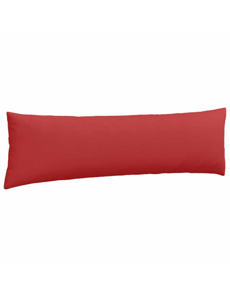 Cuscini da Divano 2 pcs Rosso 145 x 40 cm Tessuto