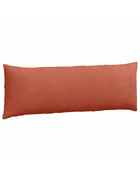 Cuscini da Divano 2 pcs Rosso Arancio 120 x 40 cm