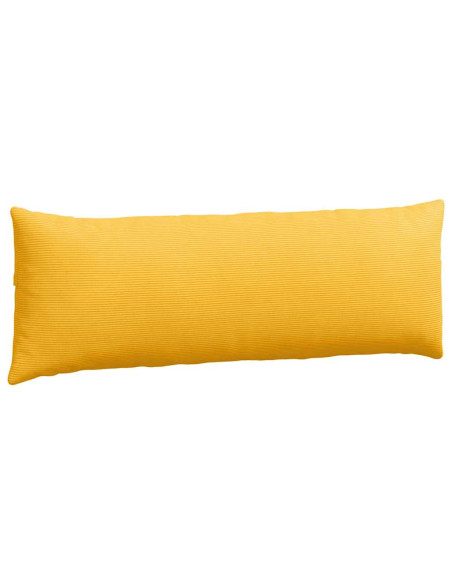 Cuscini da Divano 2 pcs Giallo Chiaro 120 x 40 cm