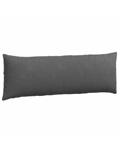 Cuscini da Divano 2 pcs Grigio scuro 120 x 40 cm