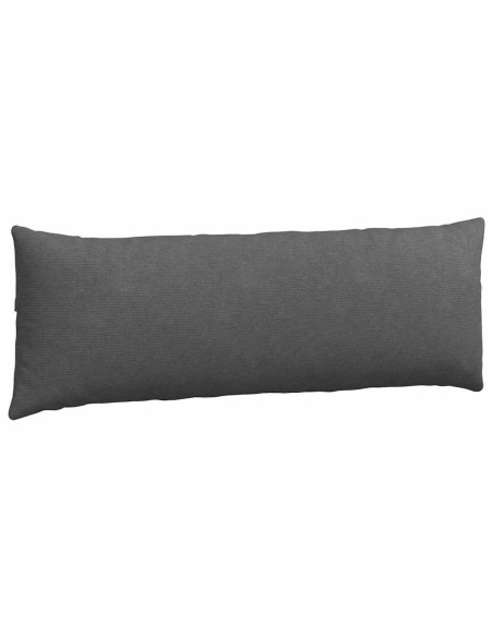 Cuscini da Divano 2 pcs Grigio scuro 120 x 40 cm