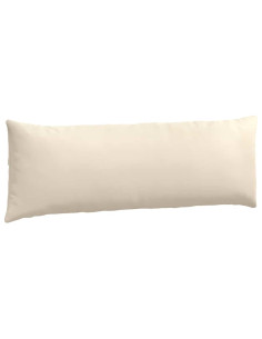 Cuscini da Divano 2 pcs Beige 120 x 40 cm Tessuto