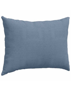 Cuscini da Divano 2 pcs Blu 70 x 50 cm Tessuto in Cords