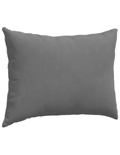 Cuscini da Divano 2 pcs Grigio scuro 70 x 50 cm Tessuto
