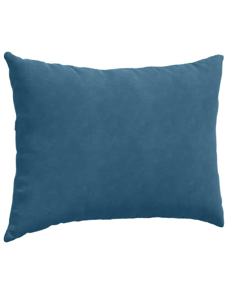 Cuscini da Divano 2 pcs Blu 70 x 50 cm Tessuto in Cords