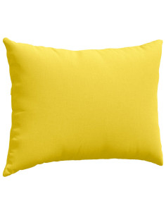 Cuscini da Divano 2 pcs Giallo Chiaro 70 x 50 cm Tessuto