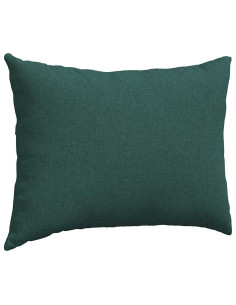 Cuscini da Divano 2 pcs Verde Scuro 70 x 50 cm Tessuto