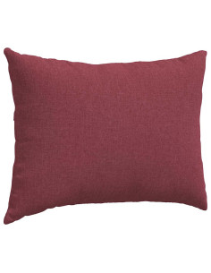 Cuscini da Divano 2 pcs Rosso Vino 70 x 50 cm Tessuto