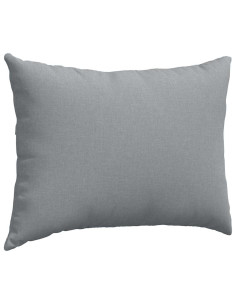 Cuscini da Divano 2 pcs Grigio chiaro 70 x 50 cm Tessuto