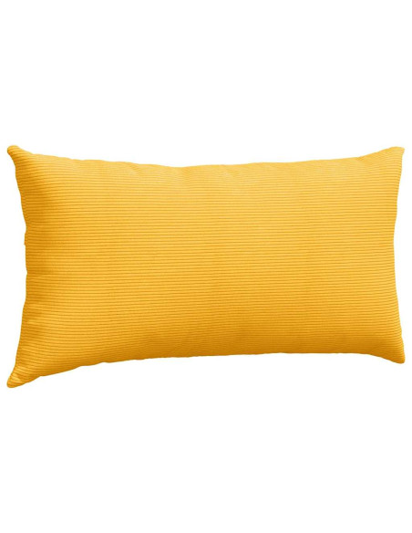 Cuscini da Divano 2 pcs Giallo Chiaro 80 x 40 cm
