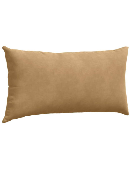 Cuscini da Divano 2 pcs Marrone 80 x 40 cm Tessuto in Cords