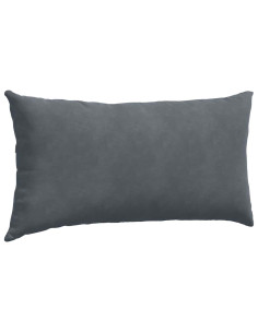 Cuscini da Divano 2 pcs Grigio scuro 80 x 40 cm