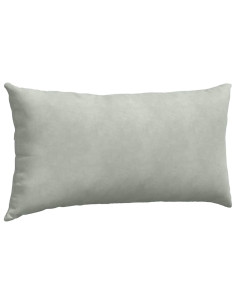 Cuscini da Divano 2 pcs Grigio chiaro 80 x 40 cm