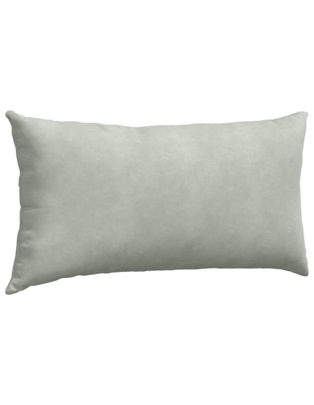 Cuscini da Divano 2 pcs Grigio chiaro 80 x 40 cm