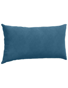 Cuscini da Divano 2 pcs Blu 80 x 40 cm Tessuto in Cords