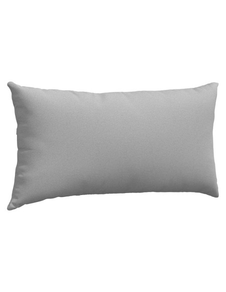 Cuscini da Divano 2 pcs Grigio 80 x 40 cm Tessuto