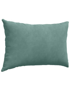 Cuscini da Divano 2 pcs Verde Mare 60 x 40 cm Tessuto in Cords