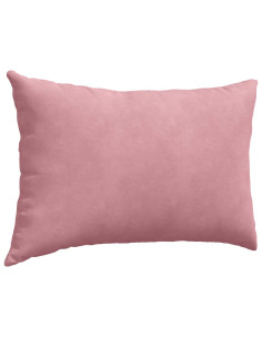 Cuscini da Divano 2 pcs Rosa 60 x 40 cm Tessuto in Cords