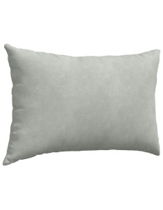 Cuscini da Divano 2 pcs Grigio chiaro 60 x 40 cm