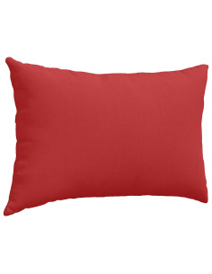 Cuscini da Divano 2 pcs Rosso 60 x 40 cm Tessuto
