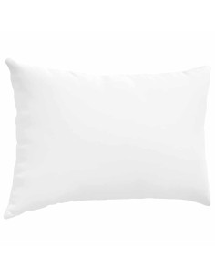 Cuscini da Divano 2 pcs Bianco 60 x 40 cm Tessuto