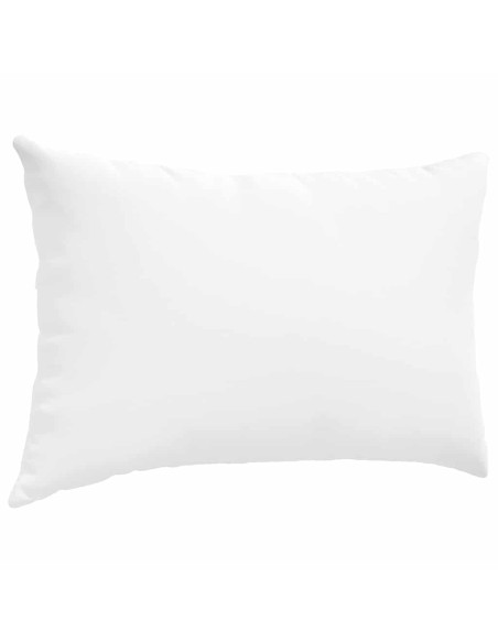 Cuscini da Divano 2 pcs Bianco 60 x 40 cm Tessuto