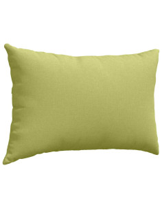 Cuscini da Divano 2 pcs Verde chiaro 60 x 40 cm Tessuto