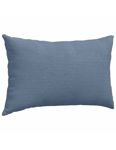 Cuscini da Divano 2 pcs Blu 50 x 30 cm Tessuto in Cords