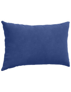 Cuscini da Divano 2 pcs Blu Polizia 50 x 30 cm Tessuto in Cords