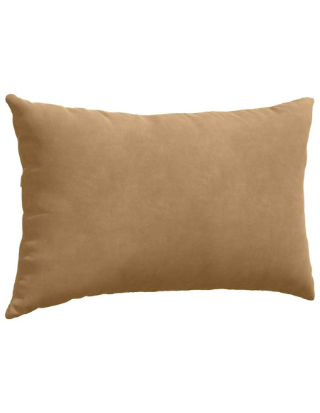 Cuscini da Divano 2 pcs Marrone 50 x 30 cm Tessuto in Cords