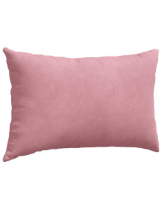 Cuscini da Divano 2 pcs Rosa 50 x 30 cm Tessuto in Cords