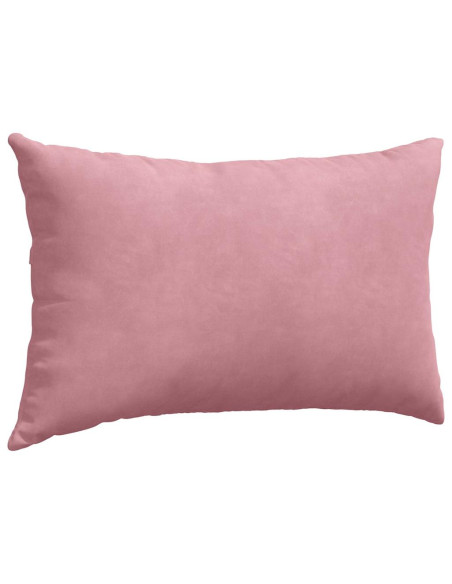 Cuscini da Divano 2 pcs Rosa 50 x 30 cm Tessuto in Cords