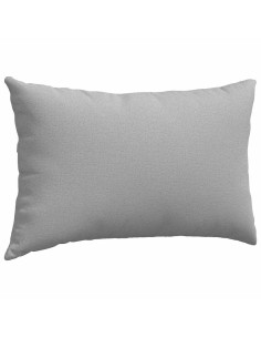 Cuscini da Divano 2 pcs Grigio 50 x 30 cm Tessuto