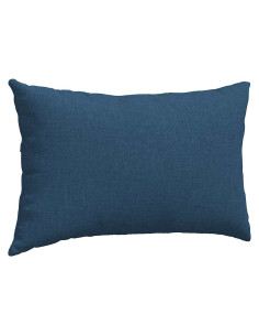 Cuscini da Divano 2 pcs Blu 50 x 30 cm Tessuto