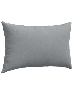 Cuscini da Divano 2 pcs Grigio chiaro 50 x 30 cm Tessuto