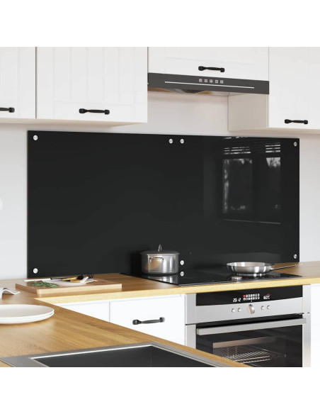 Rivestimento da Cucina Nero 70 x 60 cm vetro temperato