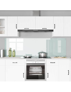 Rivestimento da Cucina Bianco 100 x 60 cm vetro temperato