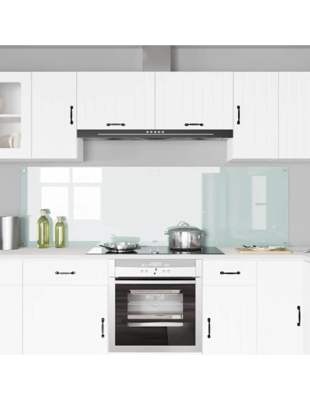 Rivestimento da Cucina Bianco 100 x 60 cm vetro temperato